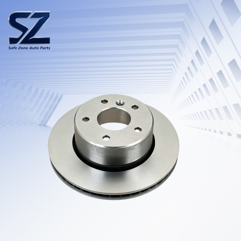 Silver Round-Centre Replacement Brake Disc