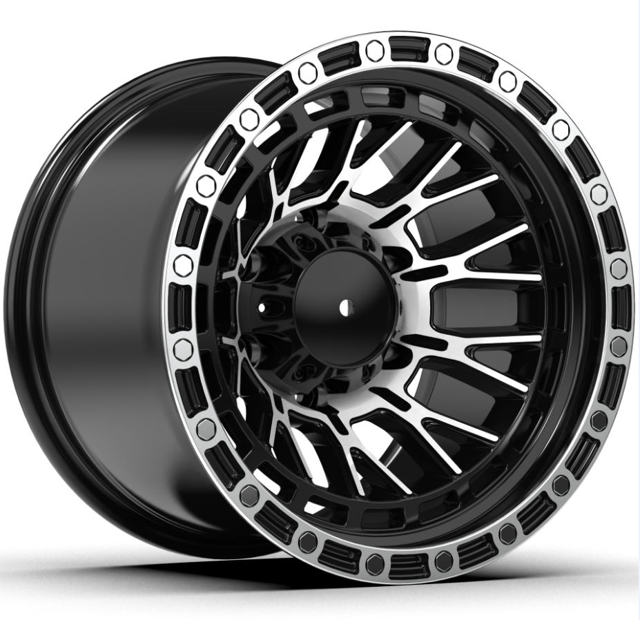 Pocket-Style Two-Tone Custom Wheels