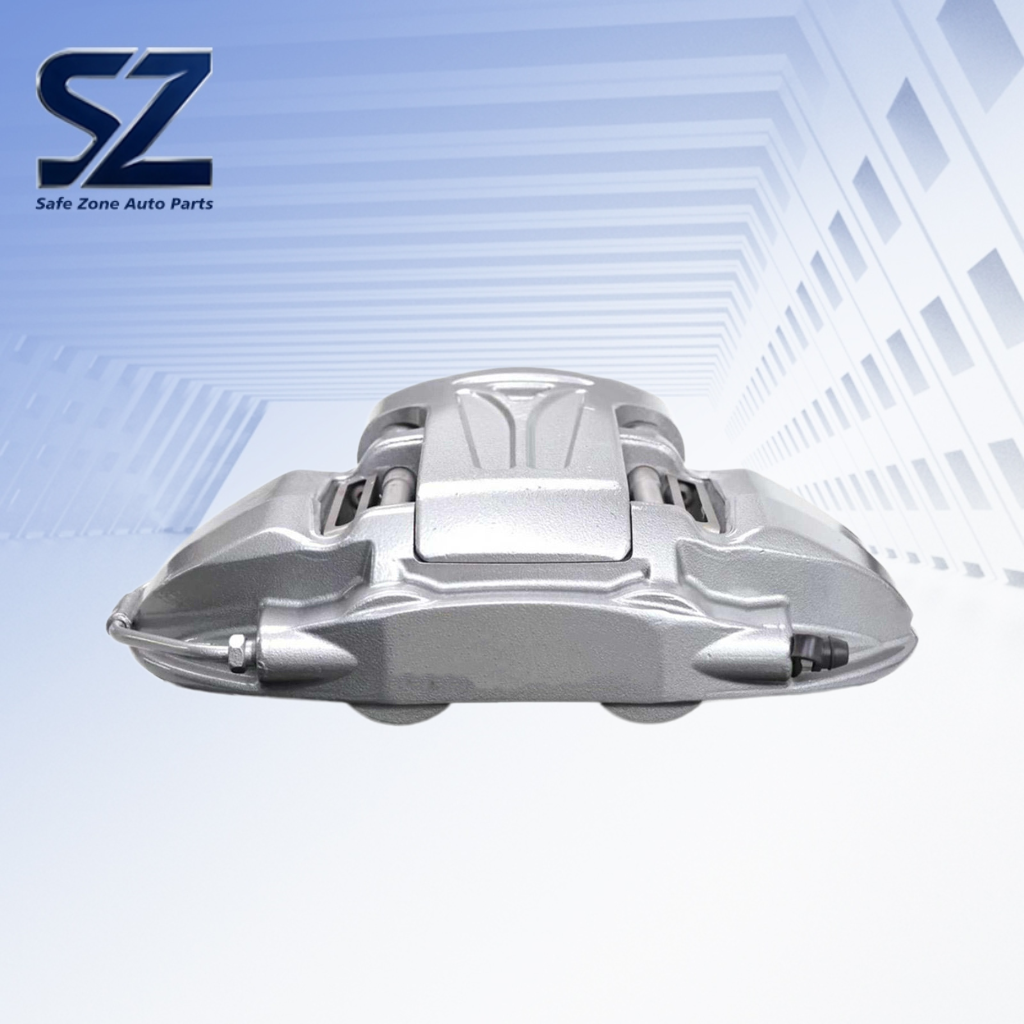 Silver-coloured Brake Caliper